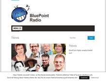 Tablet Screenshot of bluepoint-radio.de